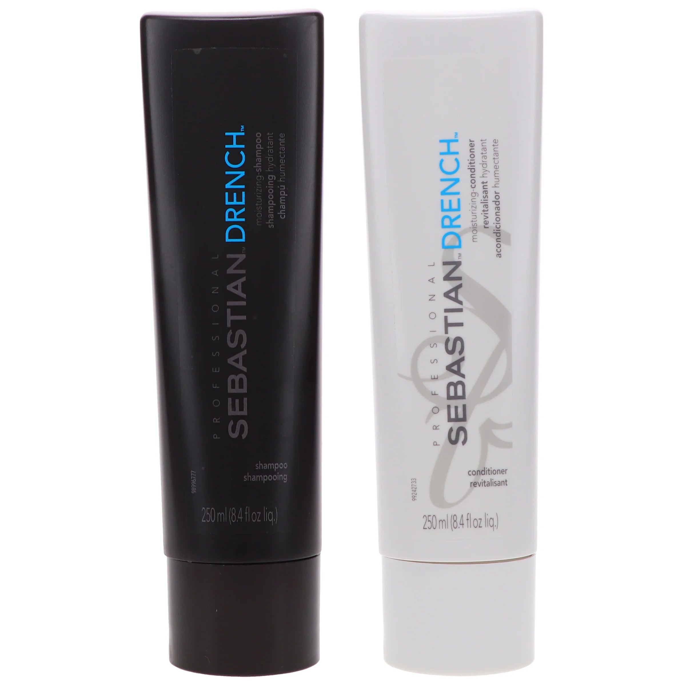 Sebastian Drench Moisturizing Shampoo 8.4 Oz & Drench Moisturizing Conditioner 8.4 Oz Combo Pack