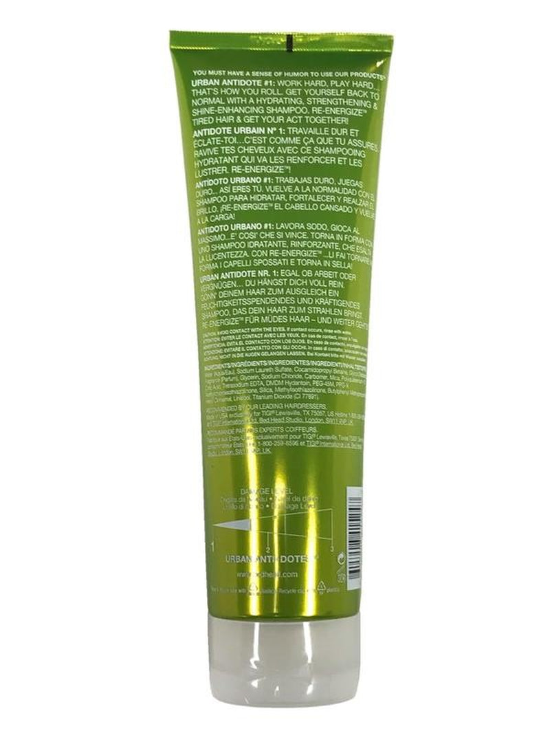 Bed Head Urban Antidotes Re-Energize Shampoo by for Unisex - 8.45 Oz Shampoo