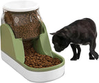 Automatic Dog Food Feeder Gravity Cat Food Dispenser Large Capacity Pet Self Fee