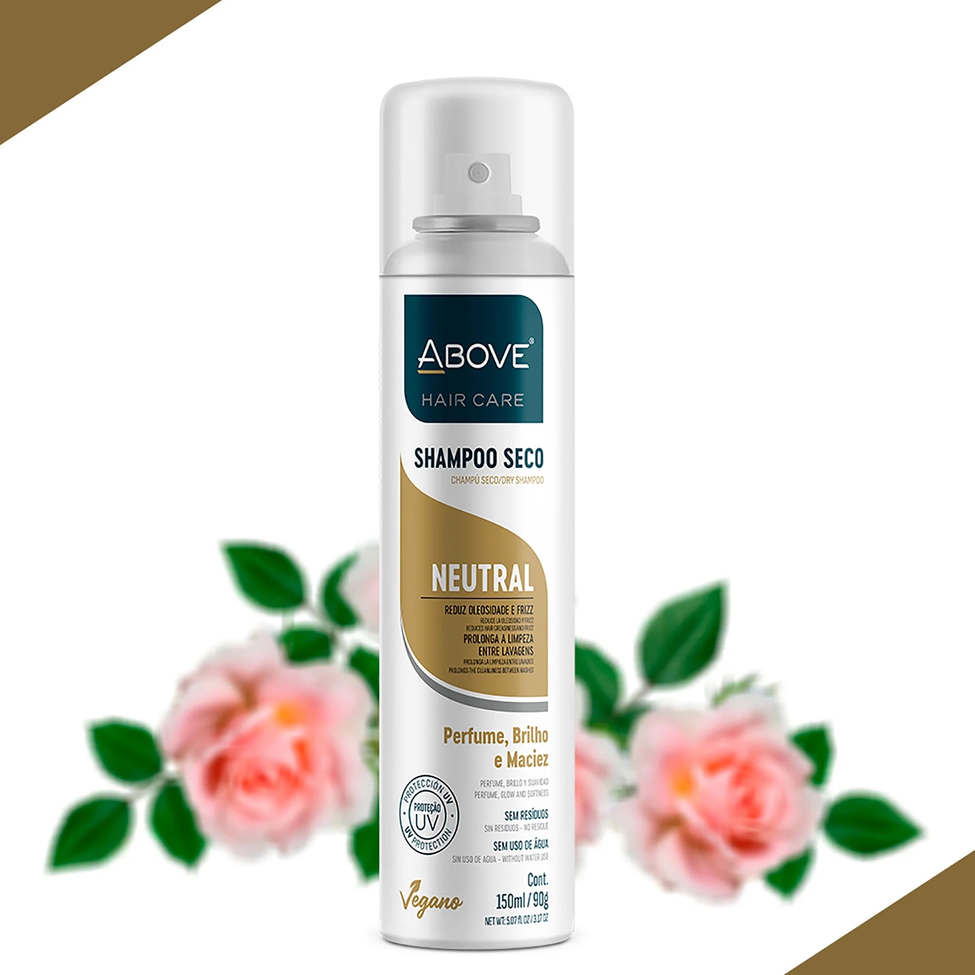 Above Dry Shampoo, Dry Shampoo Spray, Vegan Dry Shampoo, Neutral, 3.17 Oz
