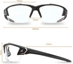 Edge Eyewear Khor G2 - Black/Clear VS SDK111VS-G2