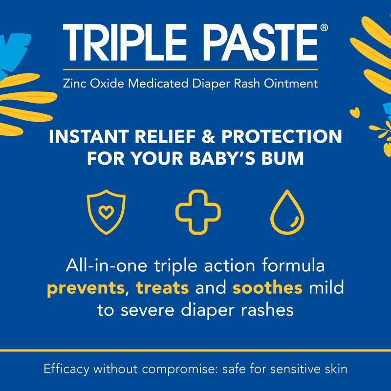 Diaper Rash Cream, Hypoallergenic Medicated Ointment for Babies, 8 Oz