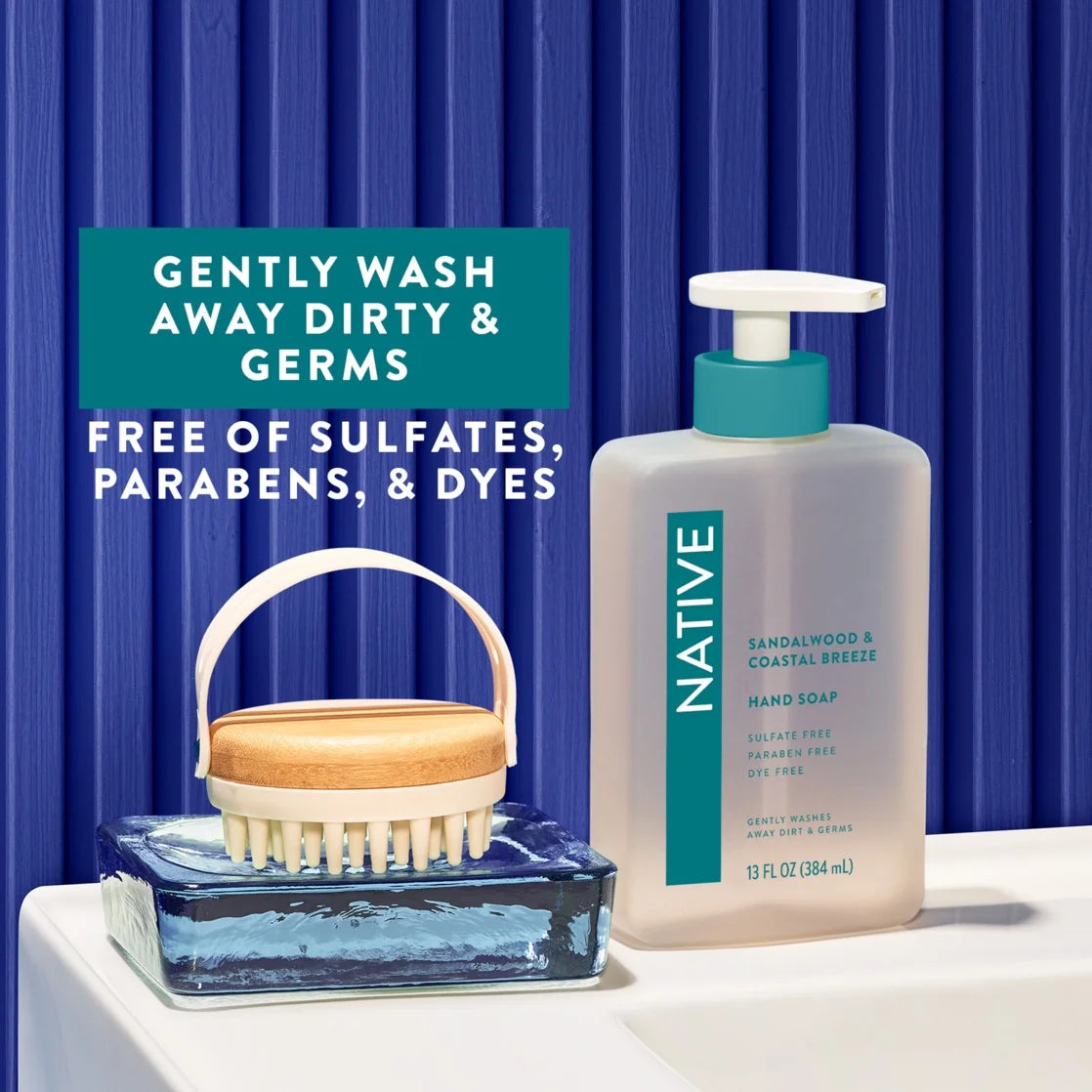 Native Sandalwood & Coastal Breeze Liquid Hand Soap 13 Fl Oz