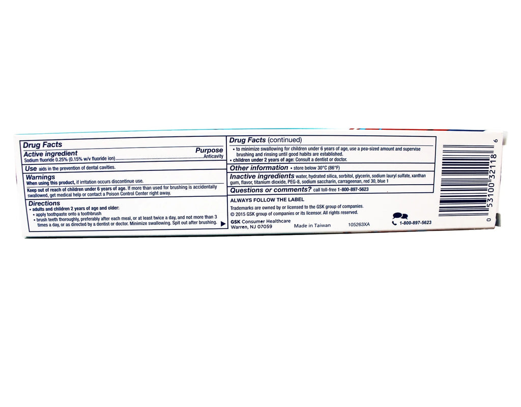 Cavity Protection Fluoride Toothpaste, Cool Mint 5.6 Oz