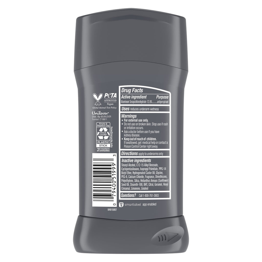 Antiperpirant Deodorant Stick for Men Coastal Cedar, 2.7 Oz