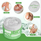 40% Urea Cream 2% Salicylic Acid (4.23Oz/120G), Foot Cream Hand Lotion for Rough Dry Cracked Skin - Callus Dead Skin Remover - Tea Tree & Aloe Vera