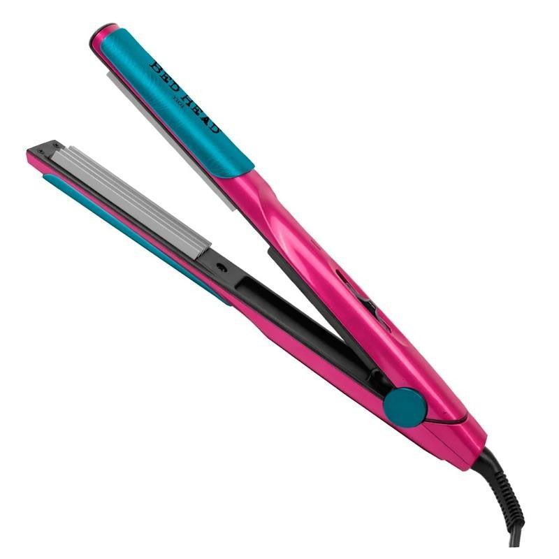 1" Tourmaline + Ceramic Hair Crimping Iron, Pink