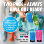 Gel Ice Packs for Injuries Reusable Hot Pack & Cold Pack Compress for Injury, Pa
