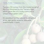Cold Pressed Tamanu Oil, 4 Fl Oz - Calms Irritated Skin - Moisturises Dry Scaly