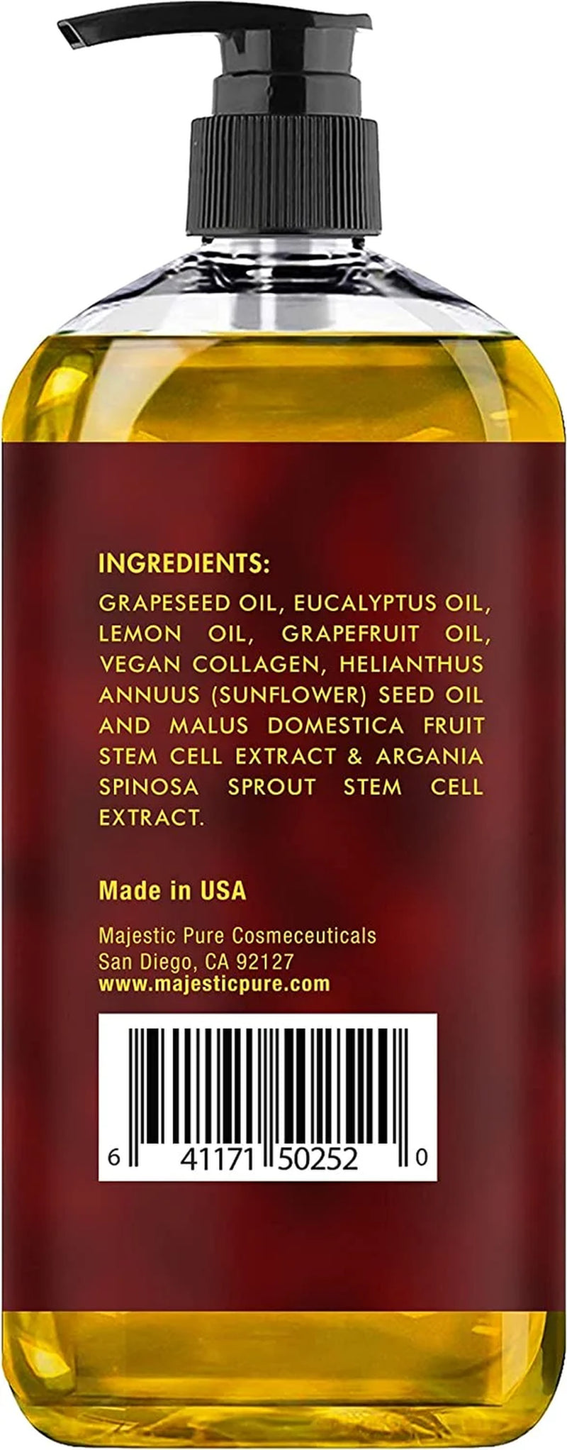 Cellulite Massage Oil, 8 Fl Oz (Pack of 2)