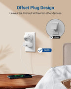 4-Pack LED Night Light Plug In,Nightlight Dusk to Dawn Auto on and Off, 360° Rot