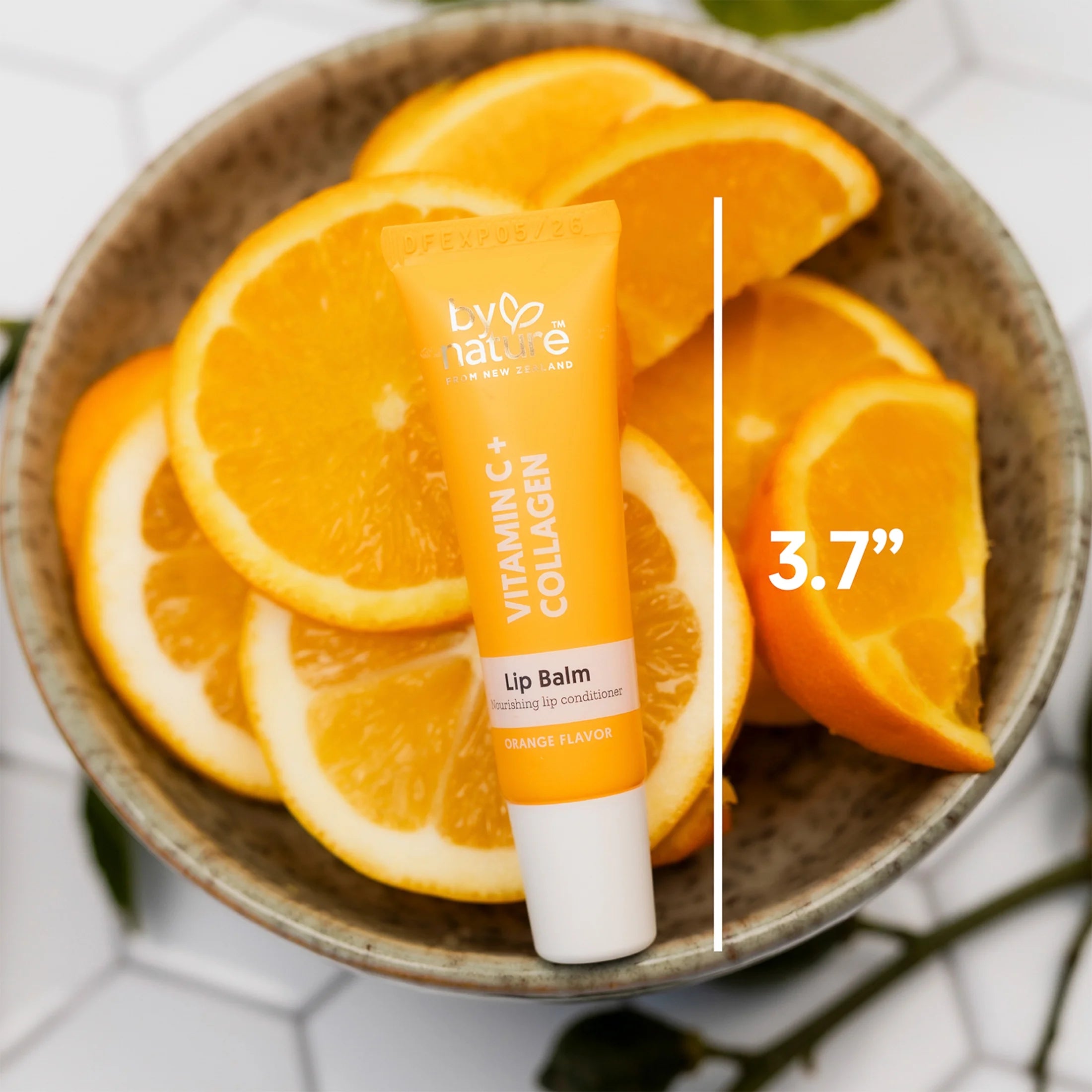 By Nature from New Zealand Vitamin C & Collagen Lip Balm, Rejuvenate & Smooth Lips, 1 Each
