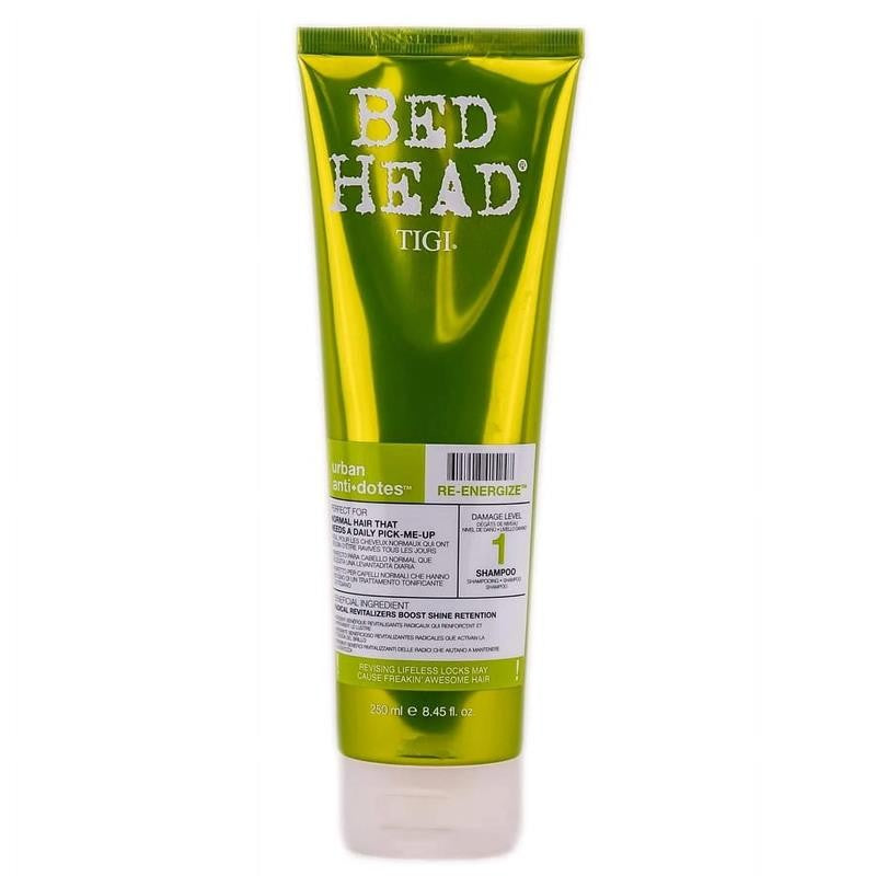 Bed Head Urban Antidotes Re-Energize Shampoo by for Unisex - 8.45 Oz Shampoo