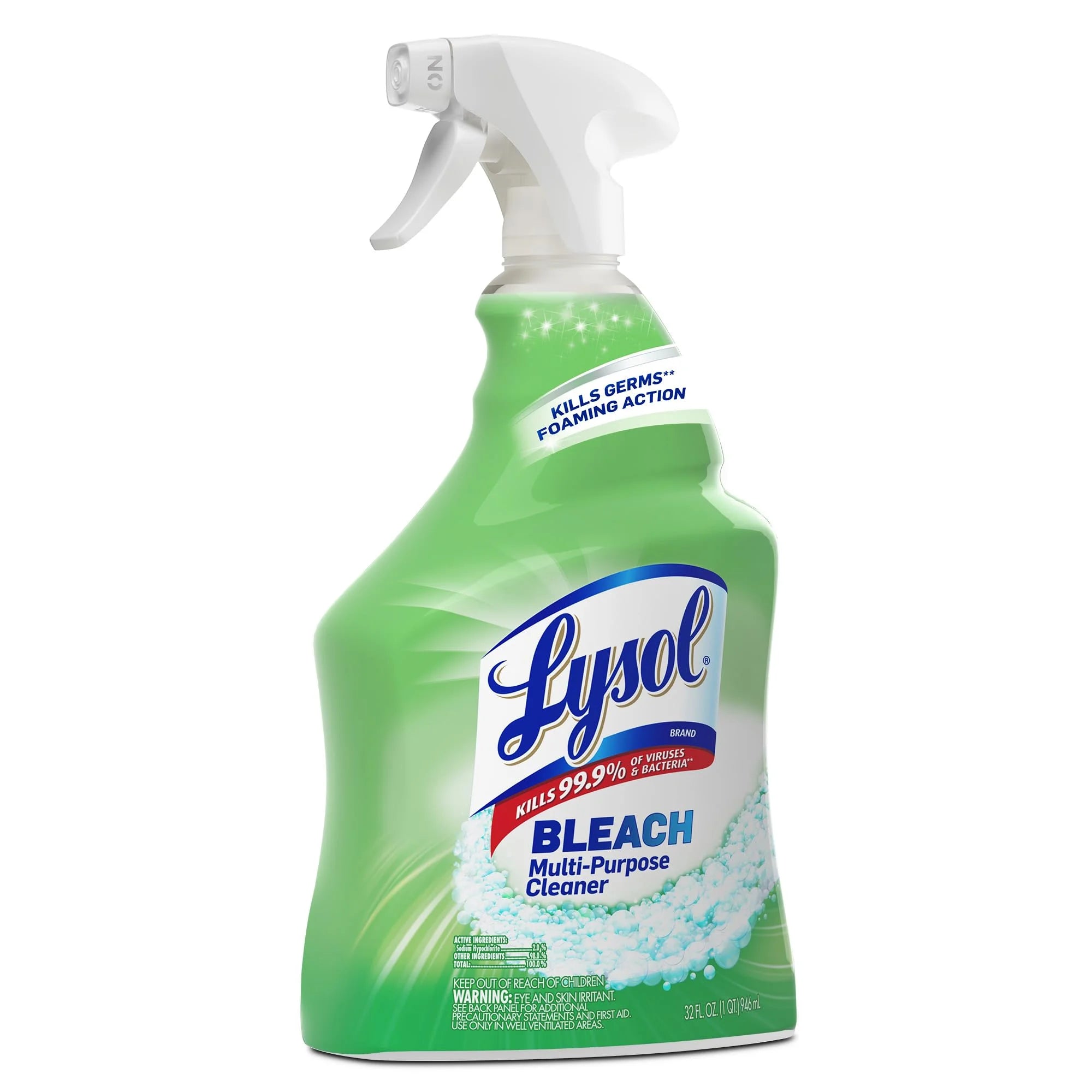Lysol All Purpose Cleaner with Bleach, 32 Ounce Packaging May Vary