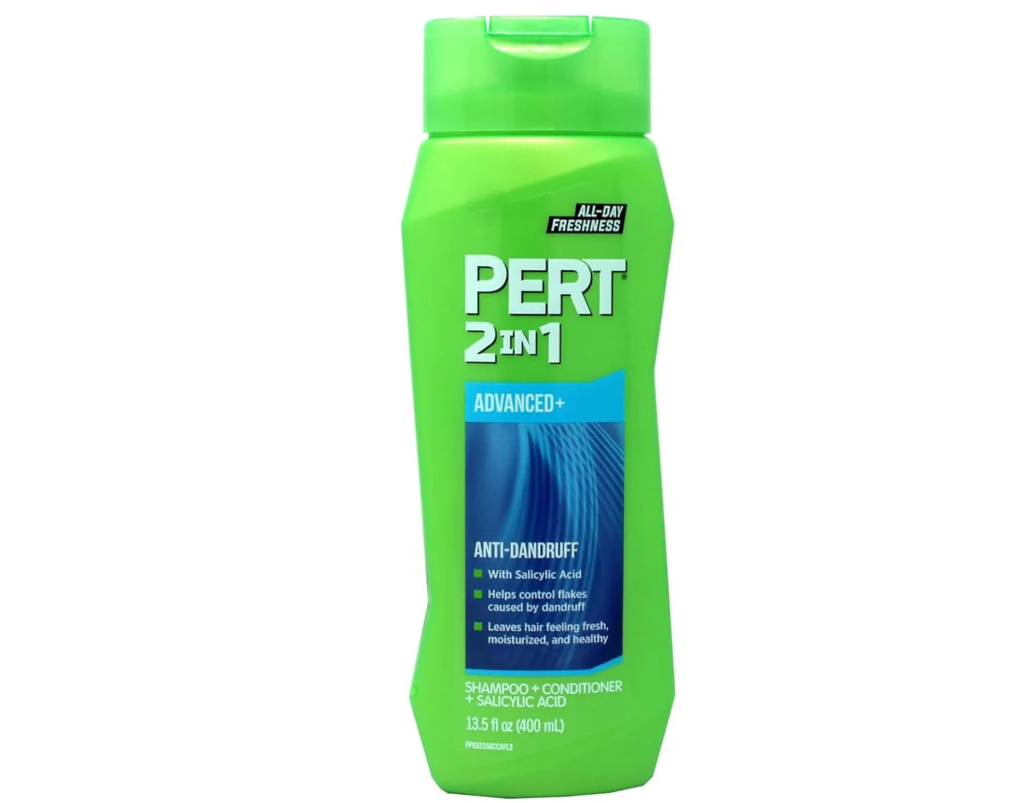 2 Pack  Advanced + 2 in 1 anti Dandruff Shampoo & Conditioner with Salicylic Acid, 13.5 Oz Each