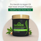 Argan Hair Mask - Deep Conditioning for Dry & Weak Hair, 800G - Sulfate-Free & Paraben-Free