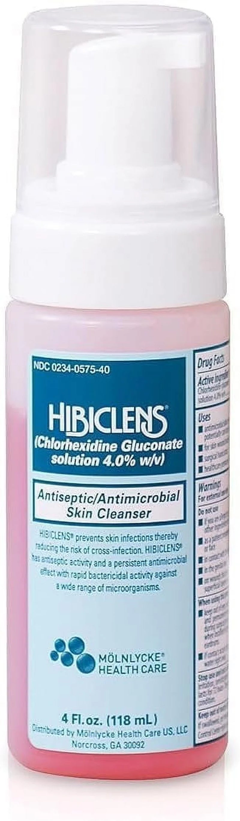 Antiseptic Skin Cleanser & Hand Soap with Foam Pump - Use in Home & Hospitals -