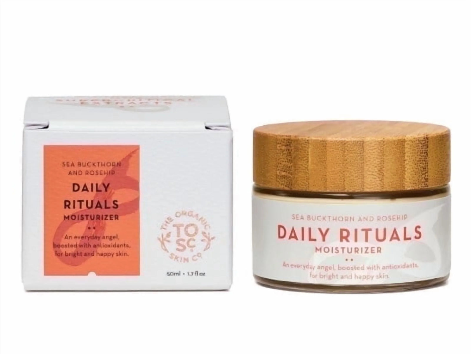 Daily Rituals Sea Buckthorn and Rosehip Face Moisturizer Cream, 1.7 Fl Oz