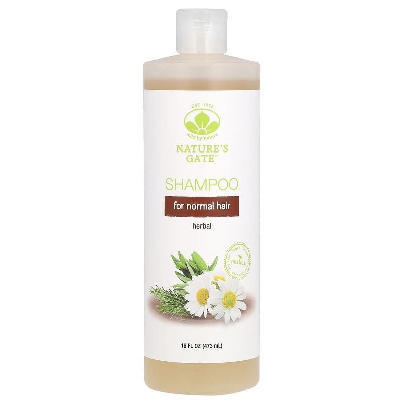 (Nature'S Gate), Herbal Shampoo for Normal Hair, 16 Fl Oz (473 Ml)