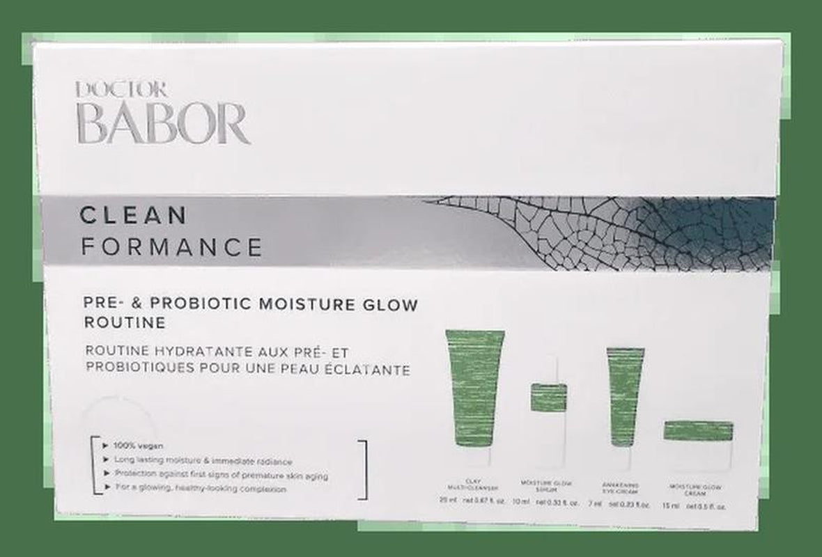 Clean Formance Pre- & Probiotic Moisture Glow Routine Set