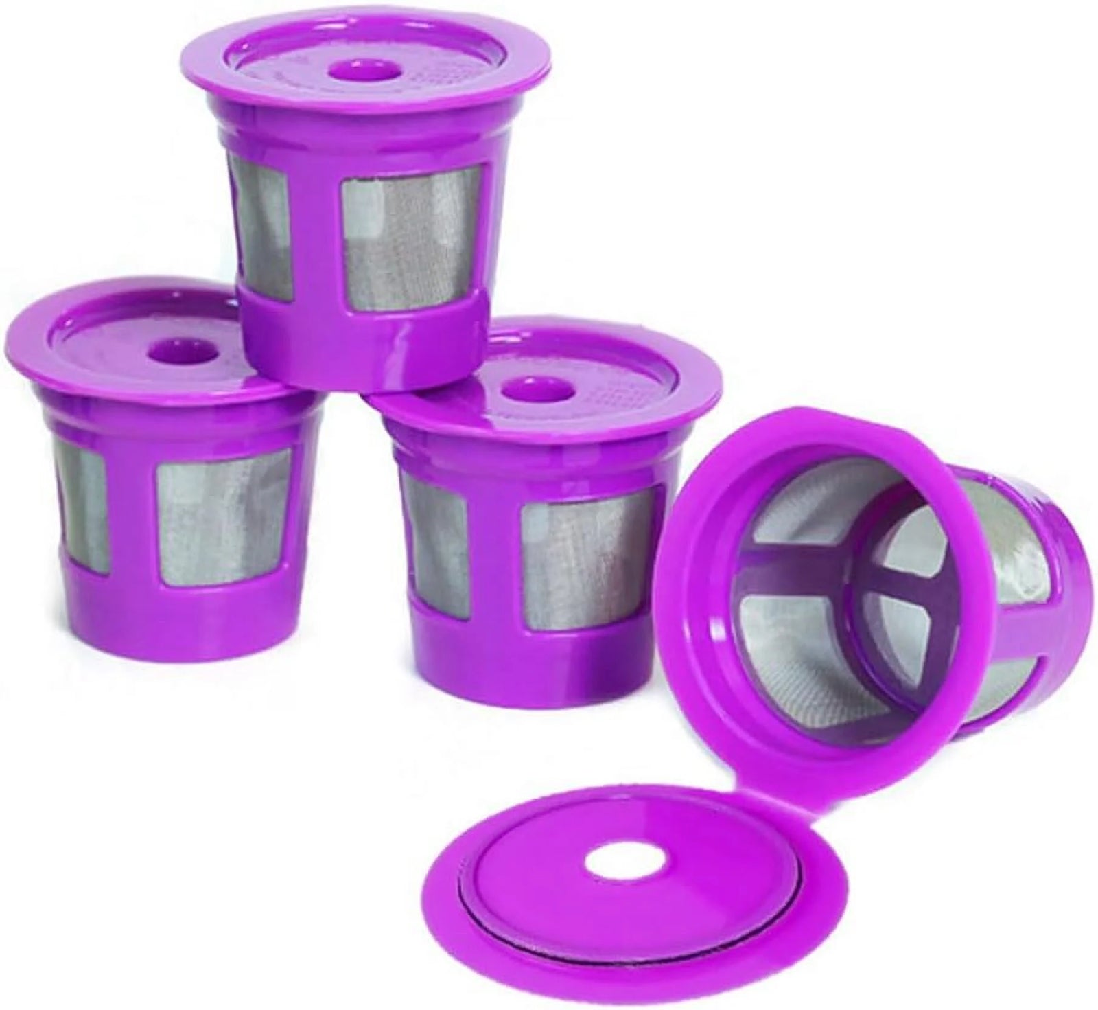 Cafe save Reusable K Cup Pod Coffee Filters - Refillable Coffee Pod Capsules For