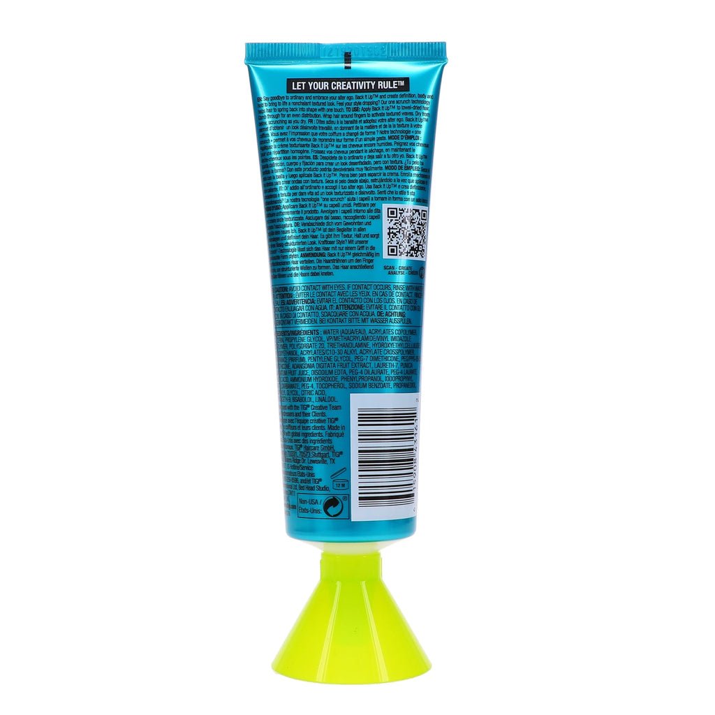 Bed Head Back It up Texturizing Cream 4.23 Oz 2 Pack