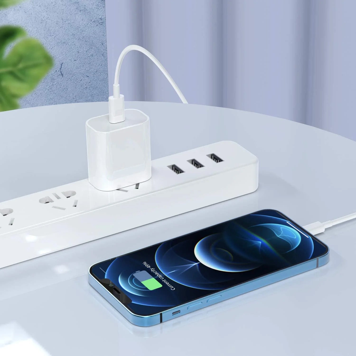 Iphone Charger, 2 Pack 20W PD White Fast Charger Block with 6Ft Fast Charging Cables Compatible with Iphone 14/13/12/11