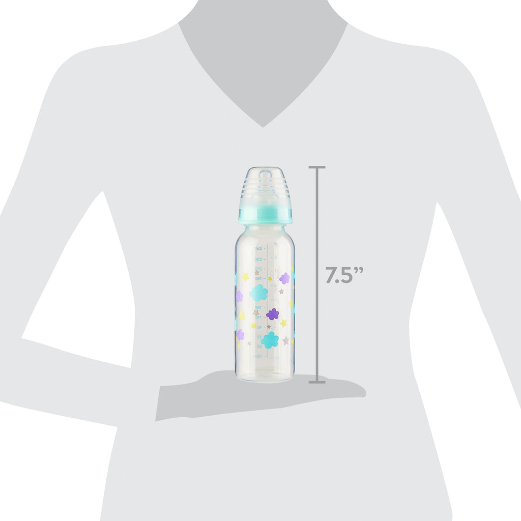 Parent'S Choice Standard Neck Bottle, 9 Fl Oz, Newborn 0+ Months, Neutral, 1 Pack