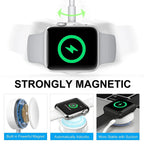 Watch Charger Charging Cable for Apple Watch, Portable Magnetic Wireless Watch Charging Cable Compitable with Apple Watch Series