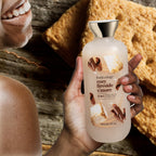 2 in 1 Body Wash & Bubble Bath, Cozy Fireside S'More,16 Oz