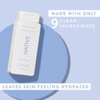 Native Cotton & Lily Body Wash 18Oz