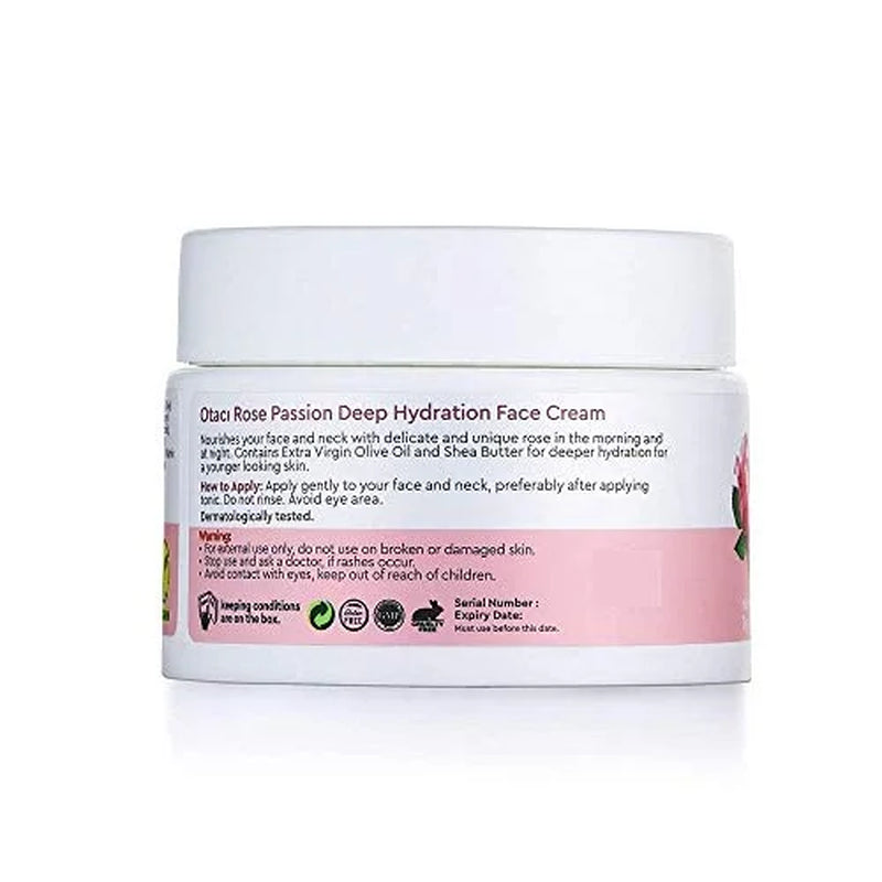 - Rose Passion Deep Hydration Face Cream 1.69 Fl.Oz