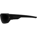 Edge Eyewear Safetyglasses,Smoke,Vaporshield,Black XD416VS