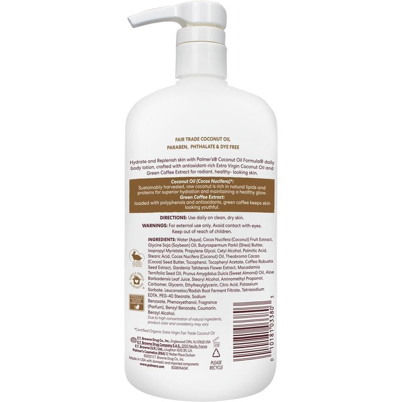 Coconut Oil Formula Body Lotion, 33.8 Fl. Oz.