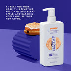 Native 2In1 Shampoo and Conditioner, Dunkin' Blueberry Cobbler, Sulfate Free, 16.5 Fl Oz