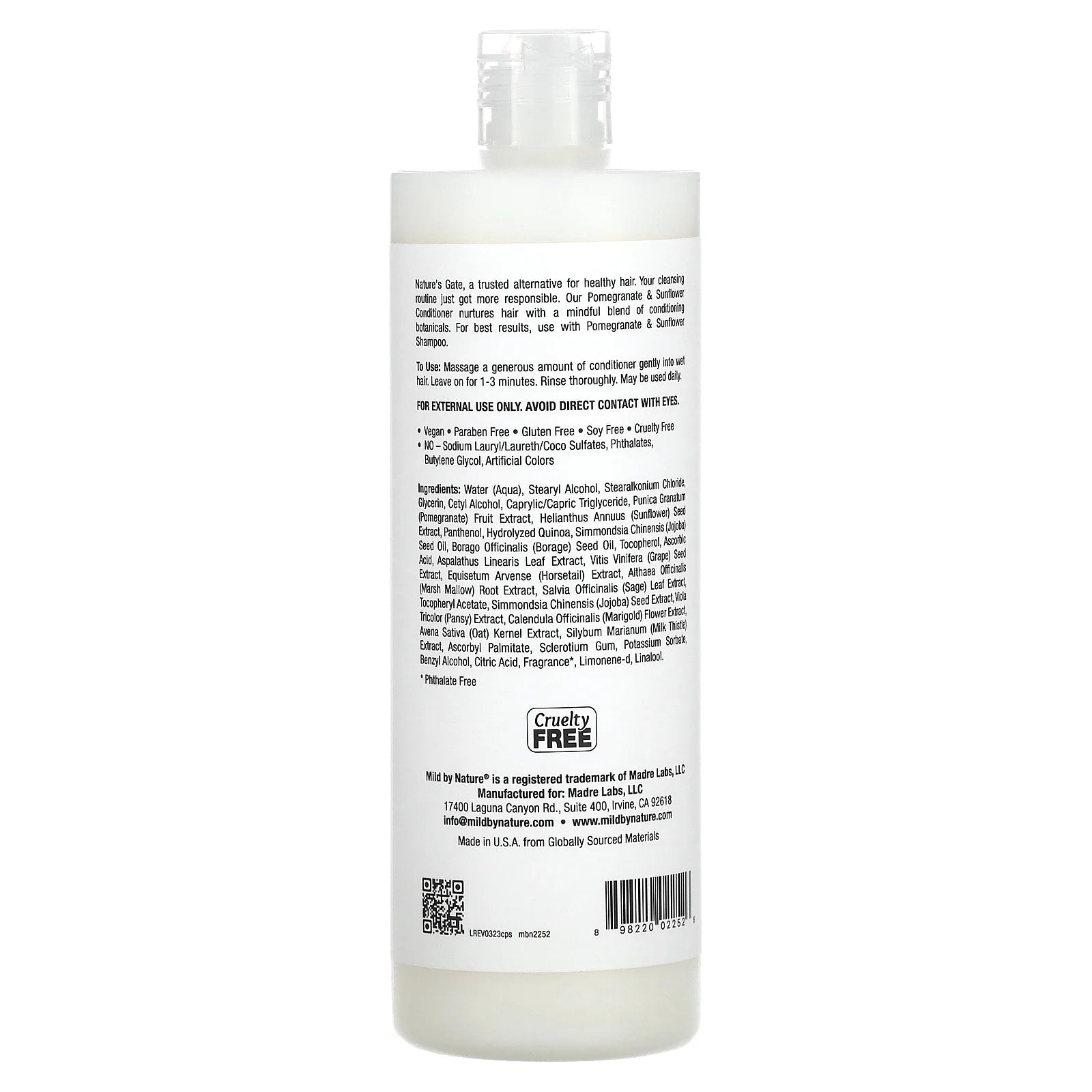 (Nature'S Gate), Pomegranate & Sunflower Conditioner for Color-Treated Hair, 16 Fl Oz (473 Ml)