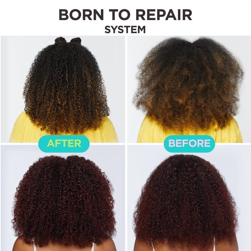Born to Repair Sulfate- Free Nourishing Shampoo, for All Hair Types, 11 Fl Oz