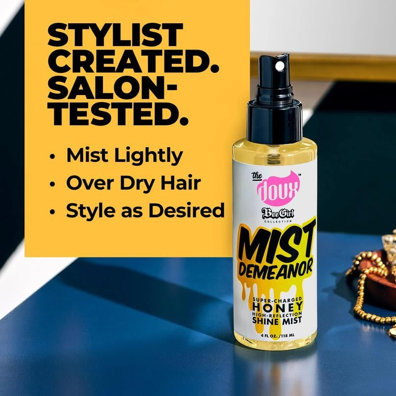 Bee-Girl Mist Demeanor Shine Mist Spray 4 Oz
