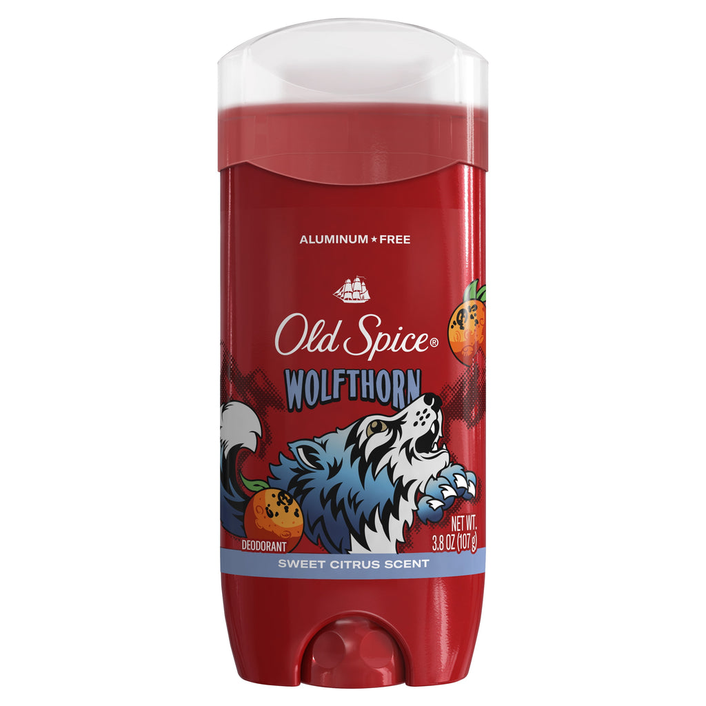 Aluminum Free Men'S Deodorant, Invisible Solid Stick, Wolfthorn, 3.8 Oz