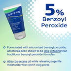 Daily Deep Cleanser Face Wash for Acne Prone Skin, 4 Oz