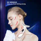 Facial and Neck Beauty Device, Skin Care Face Massager, Multifunctiona