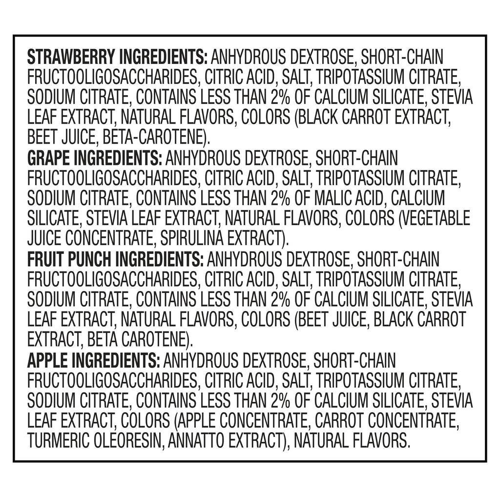 Parent'S Choice Pediatric Electrolyte Drink Mix, Variety Pack, 2.4 Oz (8 Pack)