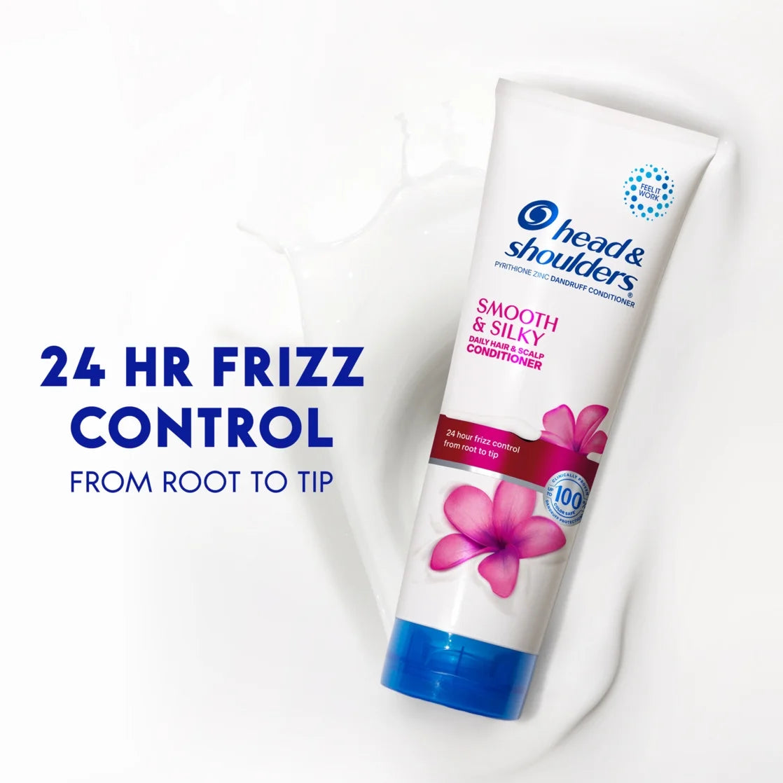 Head and Shoulders Dandruff Shampoo and Conditioner Dual Pack, Smooth & Silky, 12.5Oz & 10.9Oz