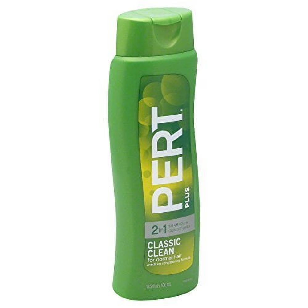3 Pk  plus Classic Clean 2 in 1 Shampoo and Conditioner 13.5 Fl Oz (400 Ml)