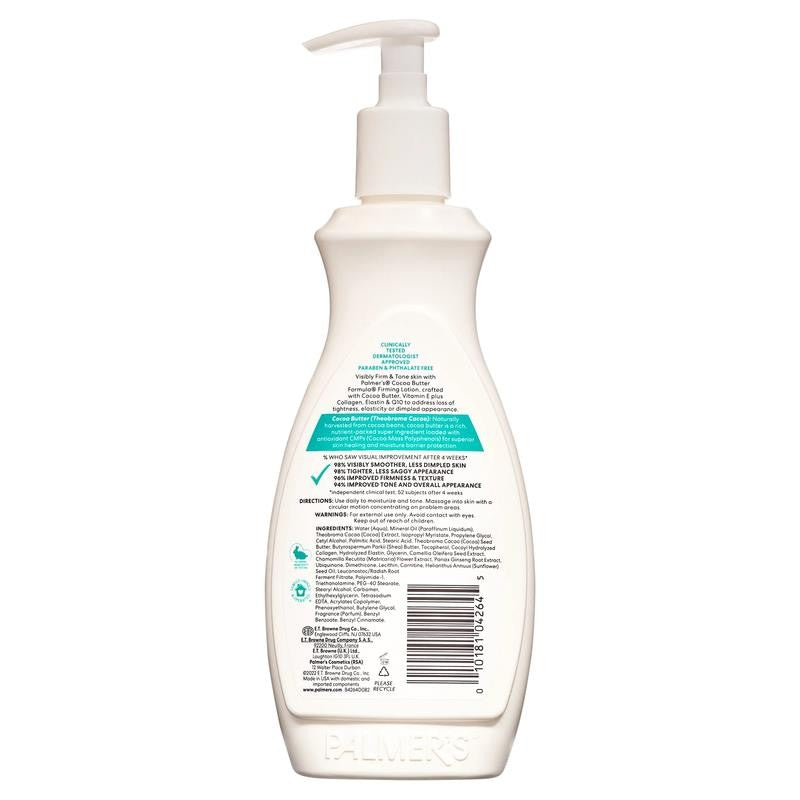Cocoa Butter Formula Firming Body Lotion Smooths and Tightens Loose Dry Skin, 13