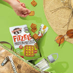 Fitzels Protein Pretzels Snack,Chili Lime Time, 20G of Protein, 8 Pack