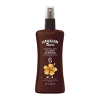 Island Tanning Oil 6 SPF Sunscreen Spray, 8Oz, Enhance Tan & Moisture