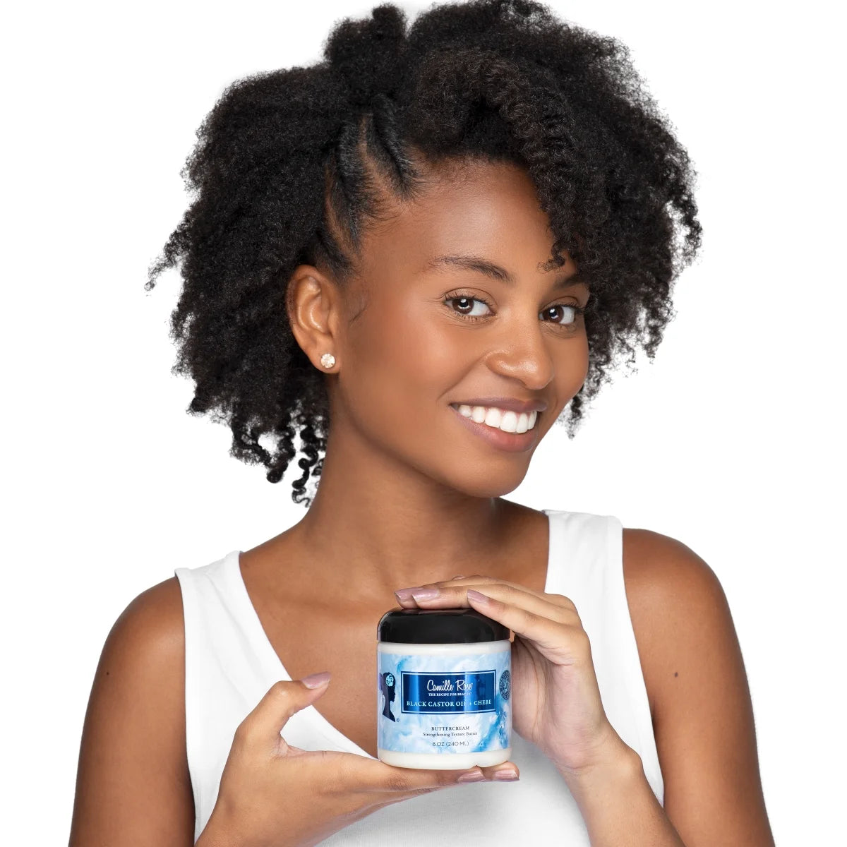 Black Castor Oil + Chebe Buttercream 8 Oz, All Hair Type