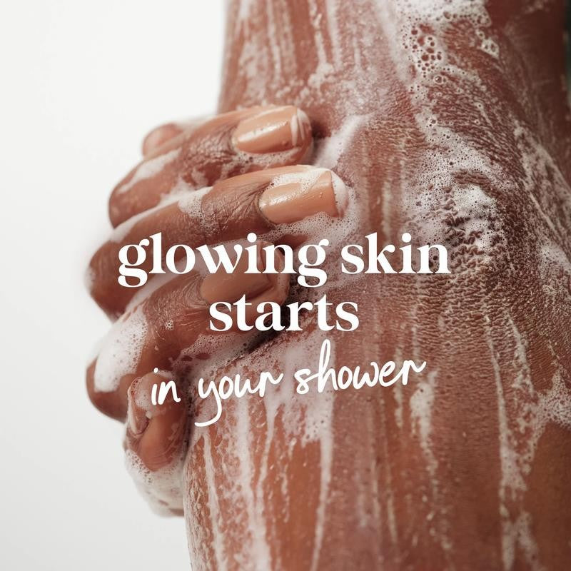 Glowing Gentle Body Wash for Women Mango & Almond Butter, 20 Oz