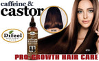 99% Premium Natural Hair Oil Blend- Caffeine & Castor Faster Hair Growth Hair Oi